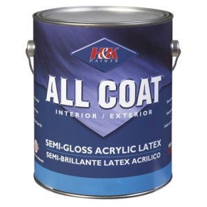 All Coat Semi-Gloss Acrylic Latex Paint – Interior/Exterior