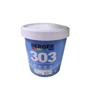 Berger 303 Paint 1 Gl Flat White 1 Each F1081W10000F