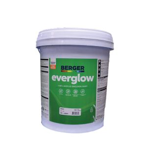 Berger Everglow Paint 5 Gl White 1 Each F1023W10000G