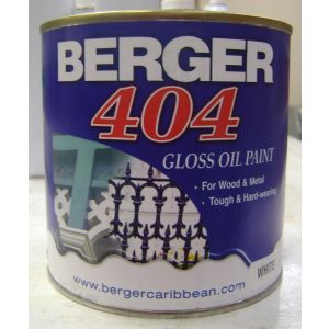 Berger 404 Paint 1 Qt White 1 Each P113330