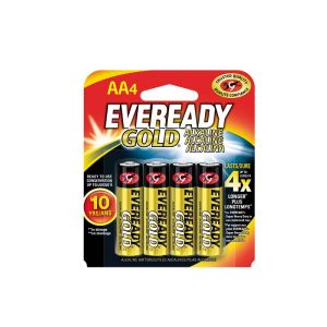 Eveready Battery AA 4 Pk Gold 1 Each 3980009083-08