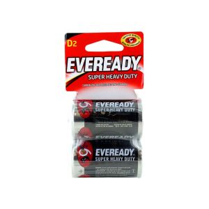 Eveready Super Heavy Duty Battery D 2 Per Pk 1 Each 133-0041-16