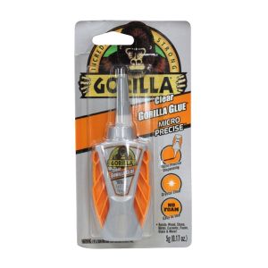 Gorilla Clear Glue Micro Precise 0.17 oz 1Ea 1003292