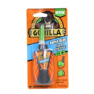 Gorilla Super Glue Gel Micro Precise 5.5g 1Ea 1005363