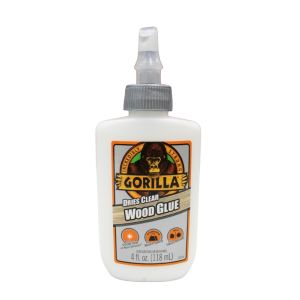 Gorilla Wood Glue Dries Clear 4 oz 1Ea 1026273