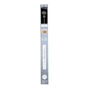 Metal Curtain Double Rod Resin Finial