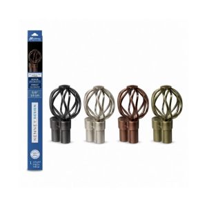 Metal Curtain Rod 1Ea