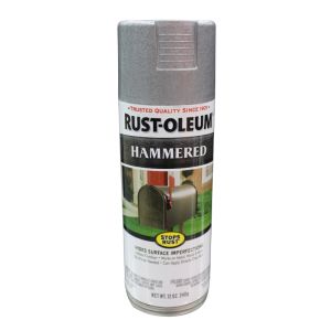 Rust-Oleum Stops Rust Hammered Silver Spray Paint 12 oz 1 Each 1095215