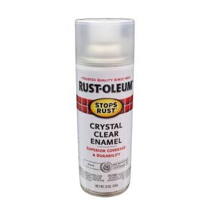 Rustoleum Gloss Crystal Clear Enamel Rust Prevention Spray Paint 12 Oz 1 Each