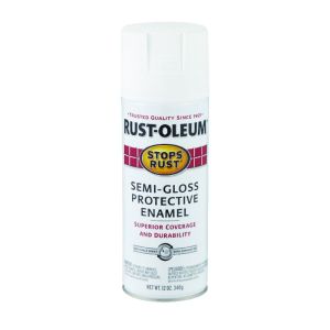 Ace Rustoleum Semi Gloss Protective Enamel Spray Paint 12 Oz White 1 Each  12190