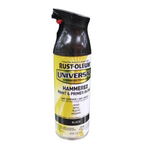 Rustoleum Universal Hammered Spray Paint 12 Oz Black 1 Each 1348713