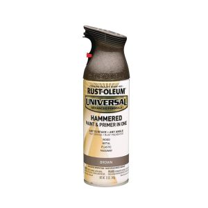 Rustoleum Universal Hammered Spray Paint 12 Oz Brown 1 Each 1348853