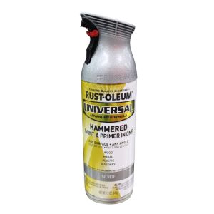 Ace Intl Rustoleum Universal Hammered Spray Paint 12 Oz Silver 1 Each 1349133