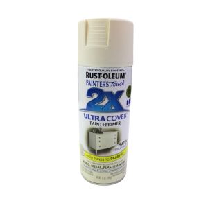  Rustoleum Painter's Touch 2 X Satin Spray Paint 12 Oz Heir White 1 Each