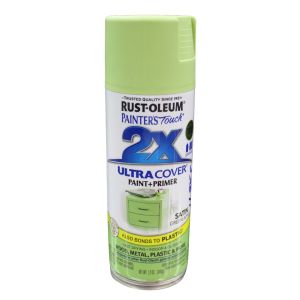 Ace Intl Rustoleum Painter's Touch 2 X Satin Spray Paint 12 Oz Green Apple 1 Eac