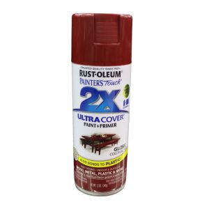 Rustoleum Painter's Touch 2 X Gloss Spray Paint 12 Oz Colonial Red 1 Each