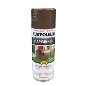 Rust-Oleum Stops Rust Hammered Brown Spray Paint 12 oz 1 Each 1396688