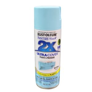 Rustoleum Painters Touch 2X Ultra Cover Gloss Spray Paint 12 Oz Aqua 1Ea
