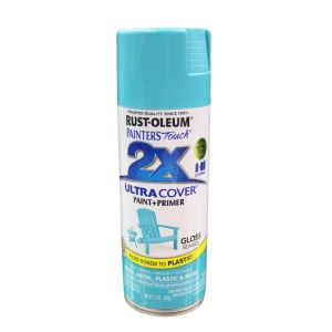 Rustoleum Painters Touch 2X Ultra Cover Gloss Spray Paint 12 Oz Seaside