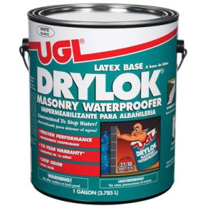Ace Drylok Tintable Latex Masonry Wpf Sealer 1 Gl White 1 Each 1009042