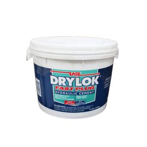 Drylok Fast Plug Hydraulic Cement 4 lb Gray 1 Each 10999
