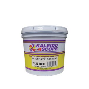 Kaleidoscope Latex Floor Paint 1 Gl Tile Red 1 Each D208-STD-237-004L