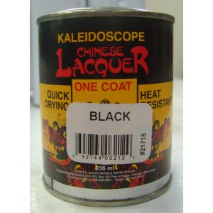 Kaleidoscope Chinese Lacquer 250 Ml Black 1 Each D303-STD-022-250M