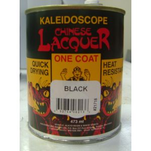 Kaleidoscope Chinese Lacquer 500 Ml Black 1 Each D303STD022500M