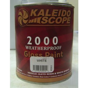 Kaleidoscope 2000 Oil Paint 1 Qt White 1 Each D301STD245001L