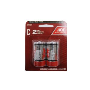 Ace Battery Alkaline 2Pk C  1 Ea 3013467