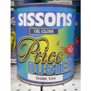 Sissons Oil Gloss Paint 1 Gl Dark Tan 1 Each