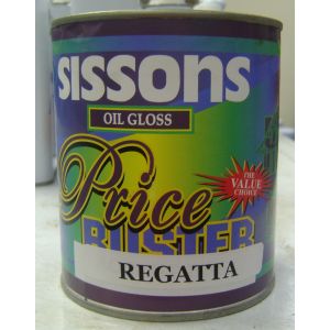 Sissons Oil Gloss Paint 1 Qt Regatta 1 Each P010890