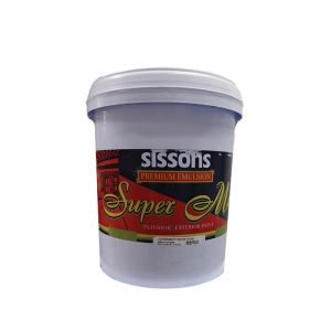 Sissons Super Matte Paint 5 Gl White 1 Each P011283