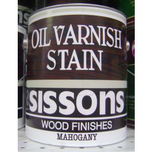 Sissons Varnish Stain 1 Gl Mahogany  1 Each