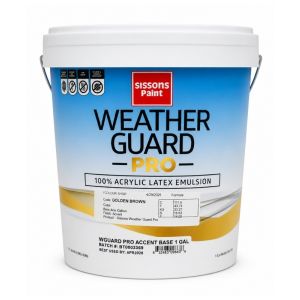 Sissons Weather Guard  Pro Paint 1 Gl Golden Brown 1 Each