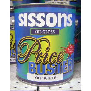 Sissons Oil Gloss 1 Gal Off White P011440