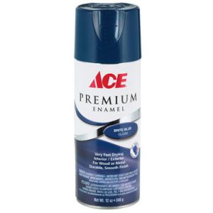 Ace Intl Premium Gloss Enamel Spray Paint 12 Oz Brite Blue 1 Each 17008