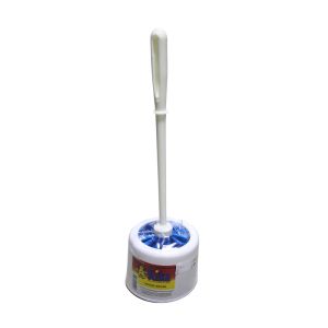 Innova Trading Toilet Brush With Handle White 1 Each 20-0873/20-0861