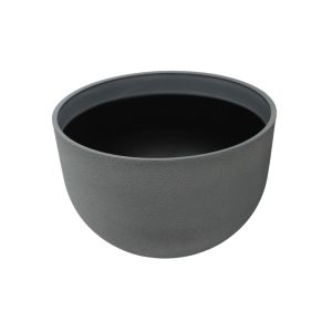Large Round Flower Pot 45x45x30cm Grey 1Ea  767-2400708