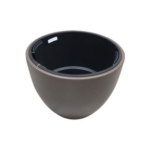 Round Flower Pot 469x469x360mm Brown 1Ea 767-DBHEM470W4625W