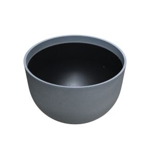 Large Round Flower Pot 55 x 55 x 36.5cm Grey 1Ea  767-2400711