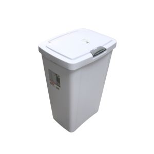 SteriliteTouchtop  Wastebasket 13gal White 1Ea 764-10458004