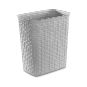 Sterilite Weave Wastebasket 5.8gal Grey 1 Ea 764-10386A06