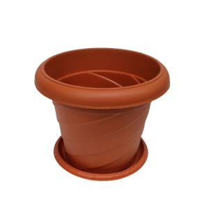 Terracotta Twisted Planter 31x18.3x25cm 1 Ea  767-6095