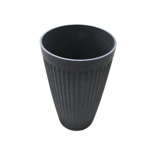 Charcoal Cylindrical Flower Planter 32x32x50cm 1Ea 767-05629