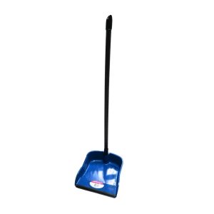 Long-Handle Upright Dustpan – Blue