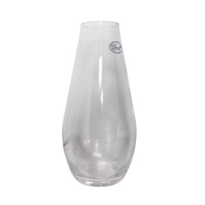 Decore Glass Vase Flute Shaped 20.5x24x20.5cm Clear