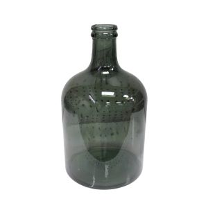 Botella Retro Bottle Neck Vase 25x43Cm Green 714-5710DB589