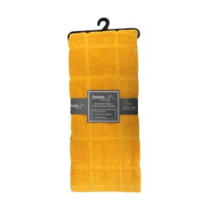 Home Living Kitchen Towel 15x25inch Yellow 1 Each 768-1405106