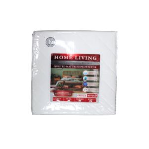 Home Living Quilted Mattress Pad King 45*70,45*45cm White 720-1434234